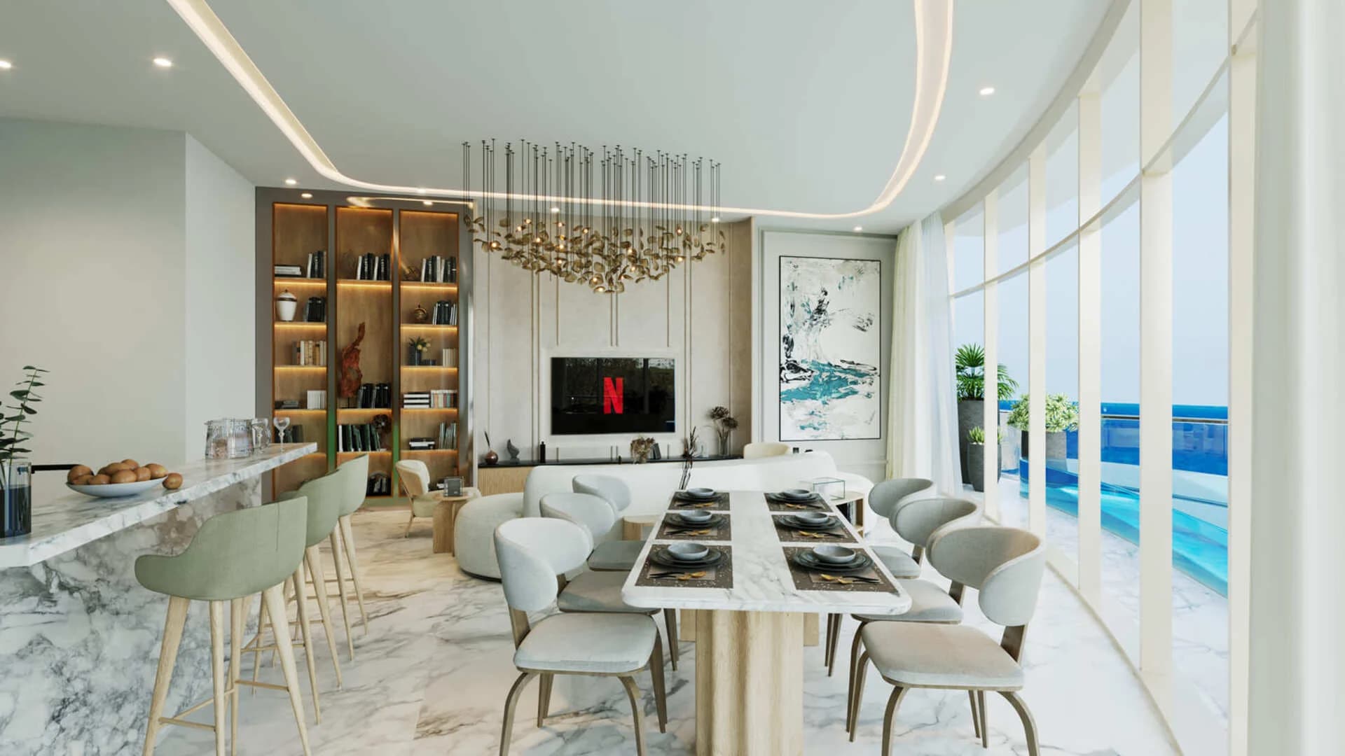 Beachfront View